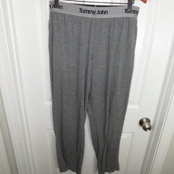 Tommy John Second Skin Pajama Pant Men's Size LG Heather Grey 30" Inseam - Picture 1 of 5